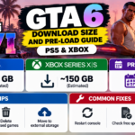 GTA 6 Download Size and Pre-Load Guide for PS5 and Xbox: Storage Tips and Fixes