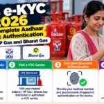 LPG e-KYC 2026: How to Complete Aadhaar Biometric Authentication for Indane, HP Gas and Bharat Gas