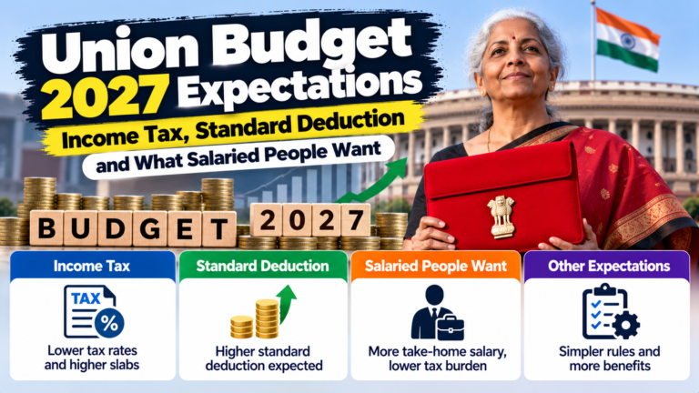 Union Budget 2027 Expectations: Income Tax, Standard Deduction and What Salaried People Want